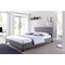 Baxton Studio Hillary Modern and Contemporary Full Size Upholstered Platform Bed 116-6196 - alternate 4